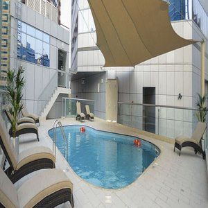 Grand Midwest Reve Tecom Hotel Dubai Exterior photo
